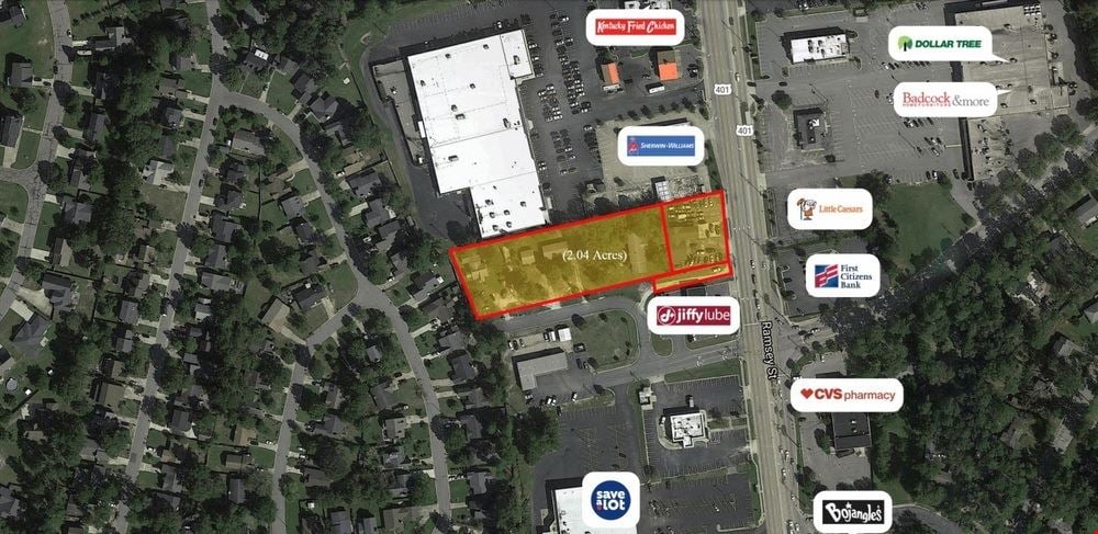 2 Acres Redevelopment Opportunity