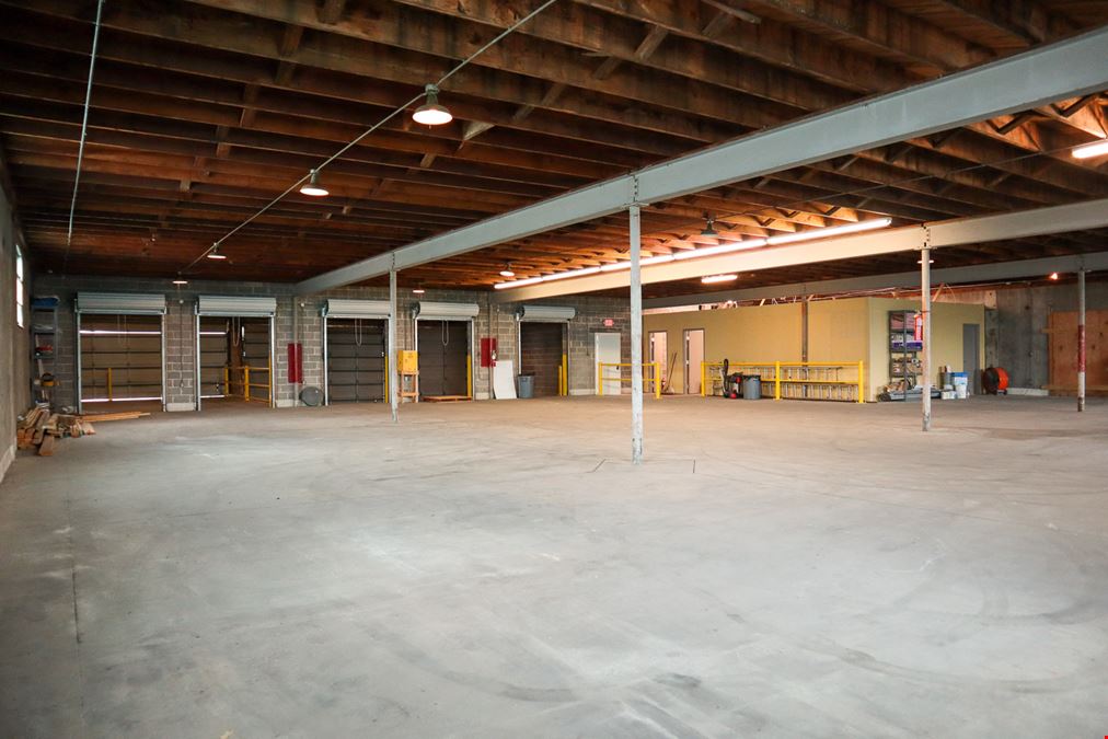 Office Warehouse with Dock Highs, Lay Down Yard, and Rail Access