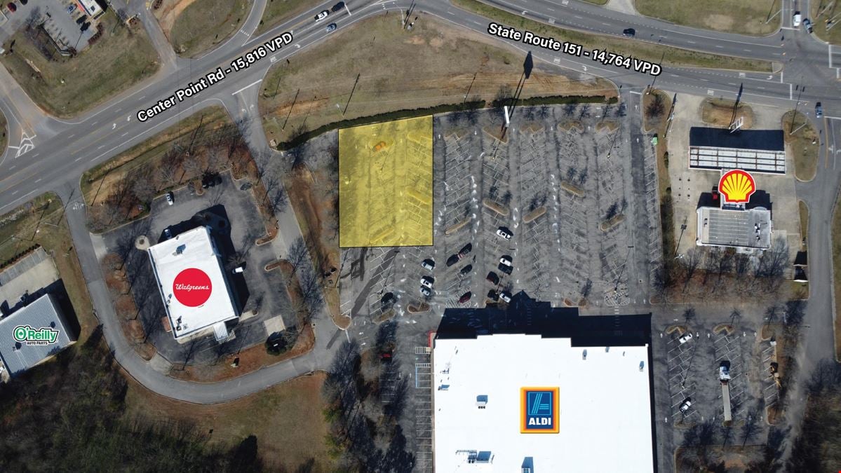 Aldi Outparcel for Lease