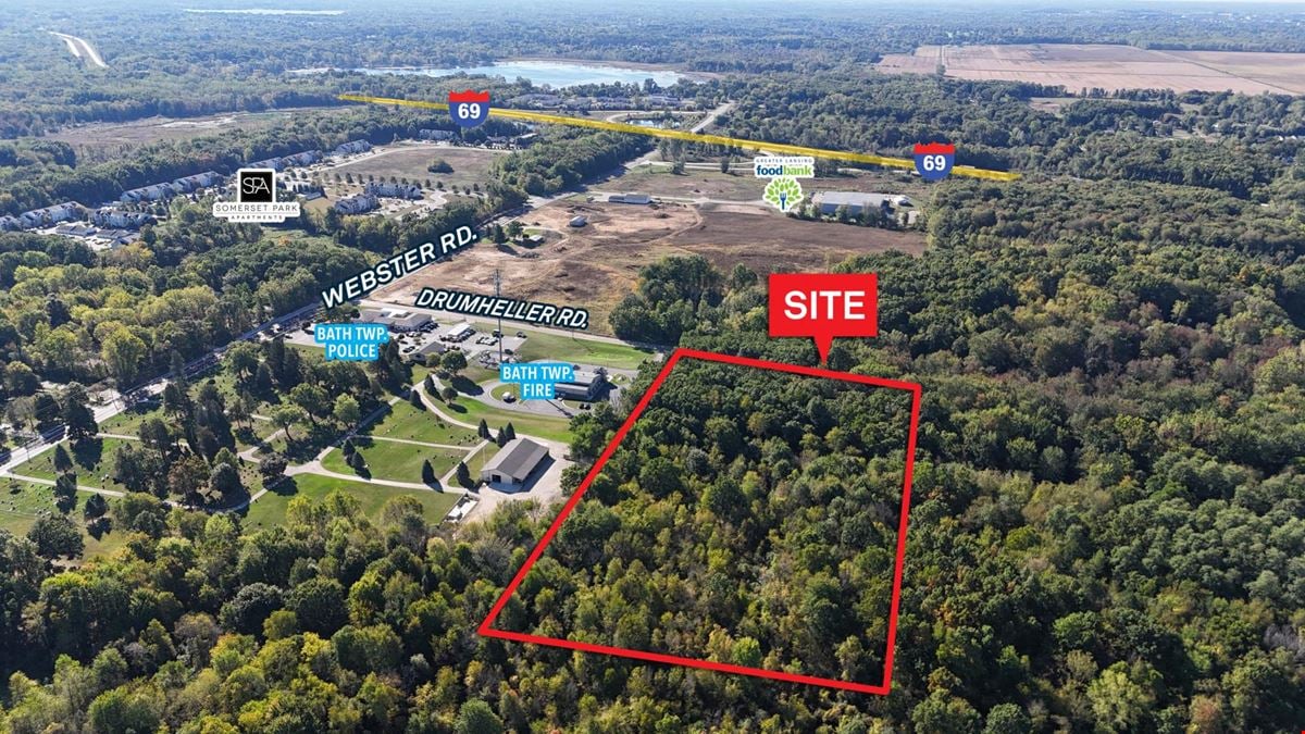 Multi-Family Site in Growing Bath Twp Near I-69