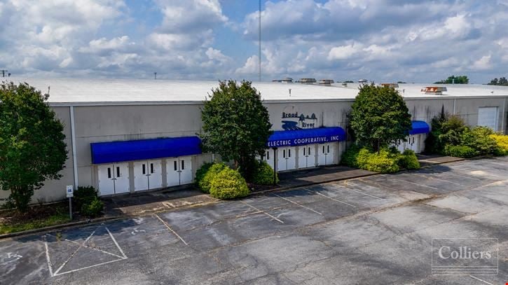 ±82,976-SF Industrial Building Located Just Off US-29 in Cherokee County