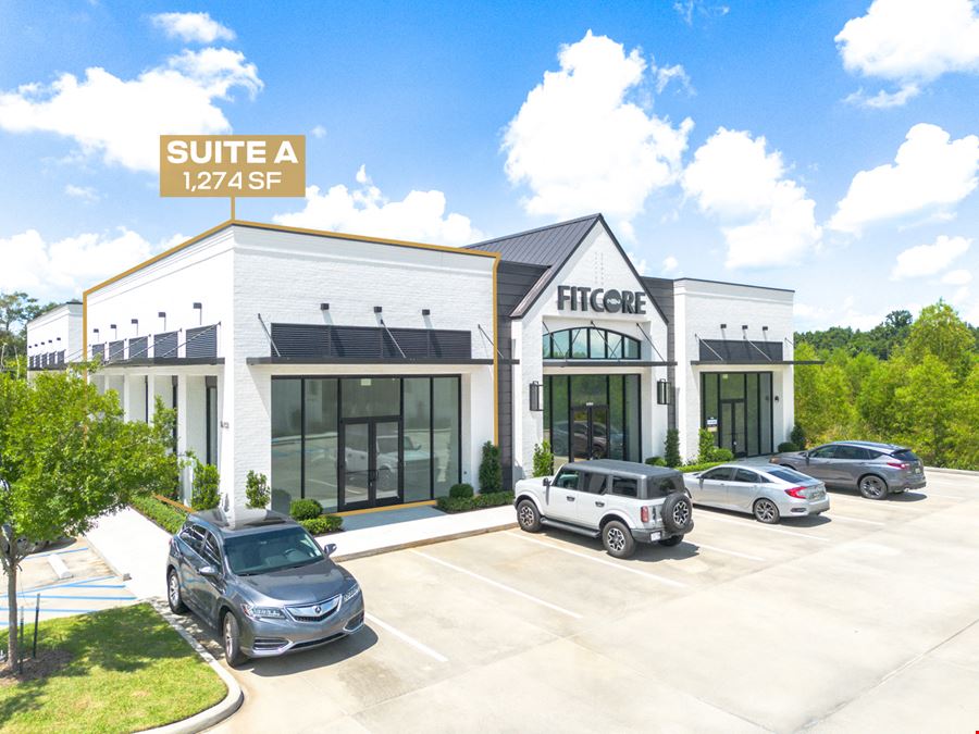 Perkins 8: Class A Office and Retail Suites near Pecue Lane