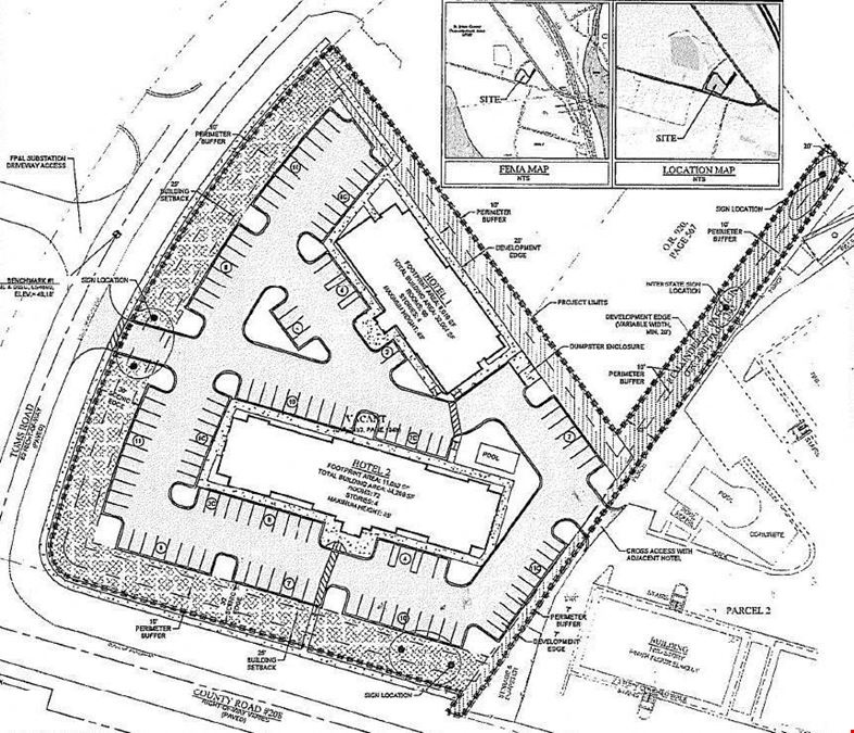High-Visibility Hotel Development Site | 0.5 Miles to I-95
