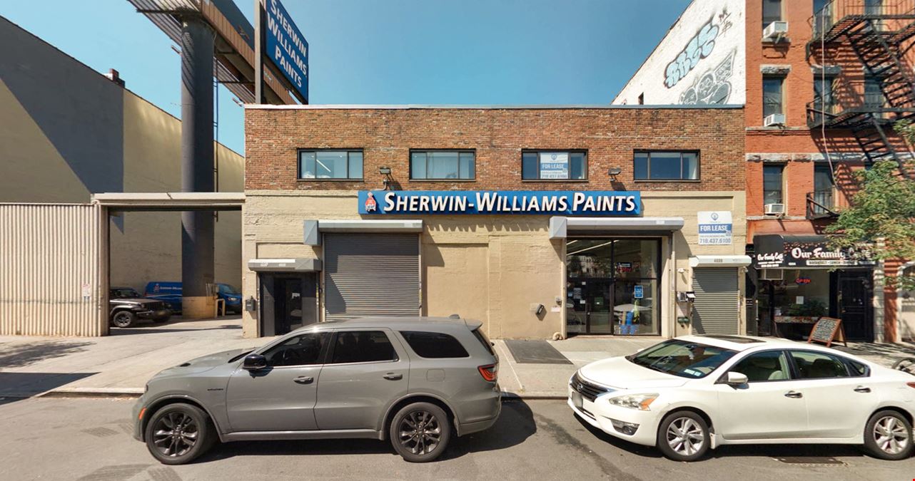 2,500 SF | 4606 3rd Avenue | Vanilla Box Retail Space for Lease