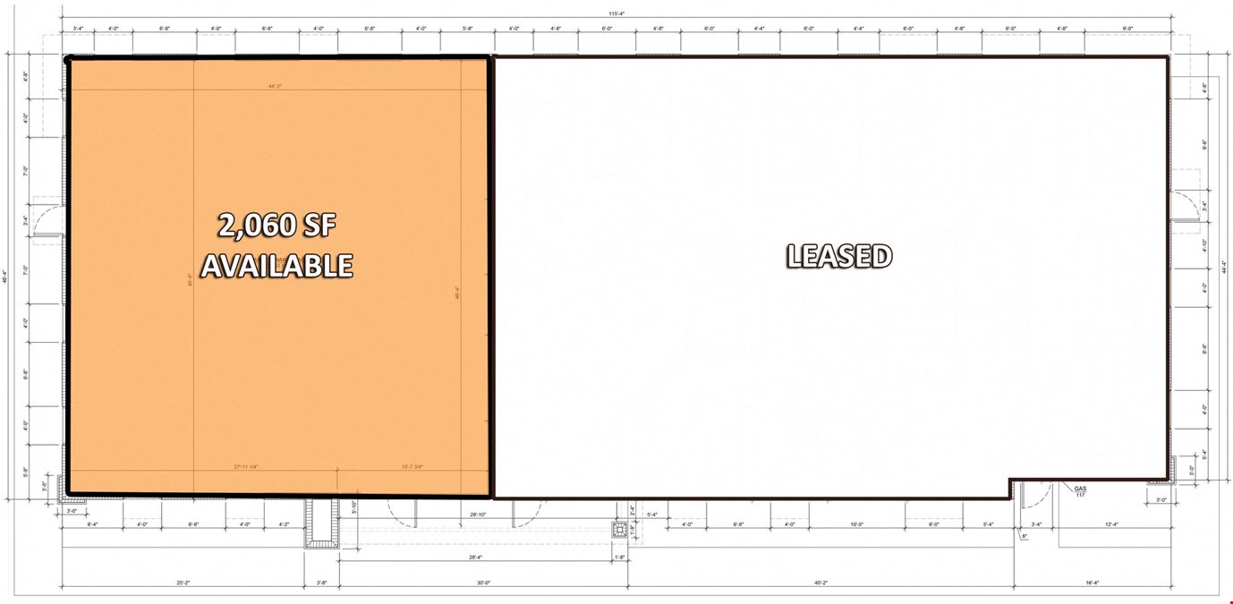 Mann Dental Building Excess Space