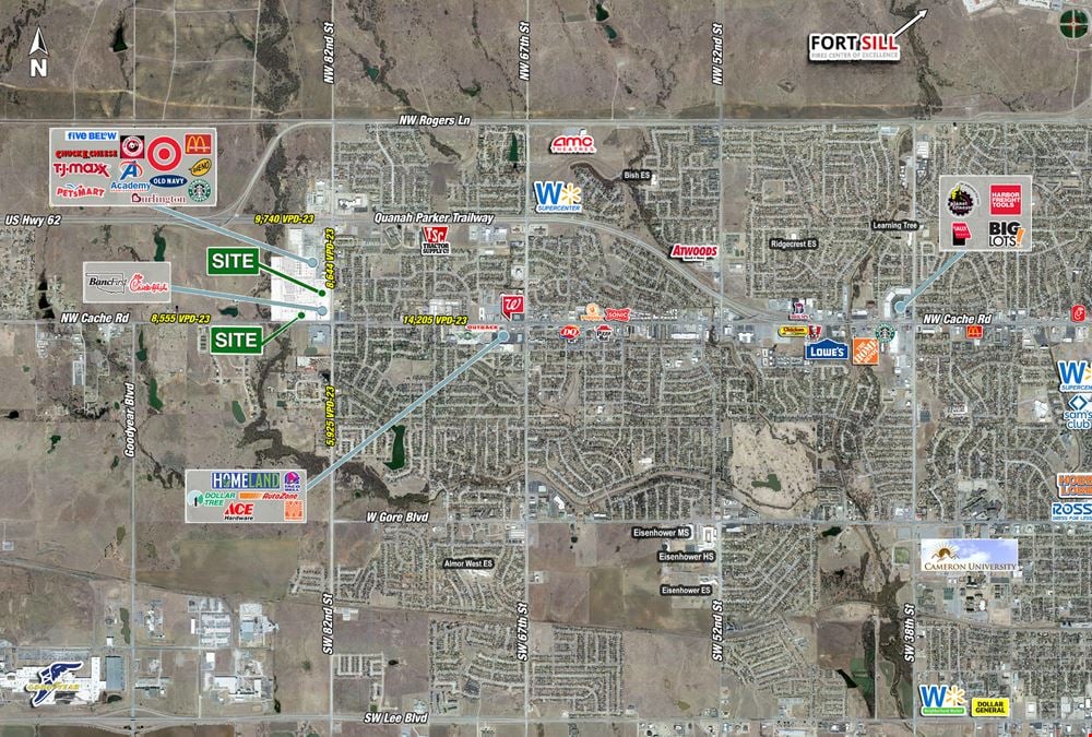 Lawton Marketplace | 2 outparcels