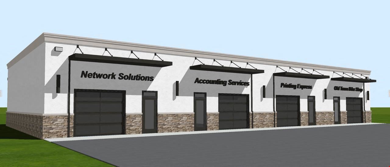 NOW LEASING NEW, EFFICIENT COMMERCIAL FLEX SPACE