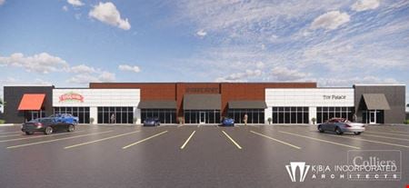 Preview of commercial space at Yates Ln