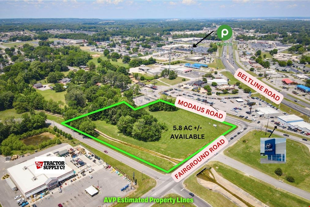 Modaus Road and Fairground Road 