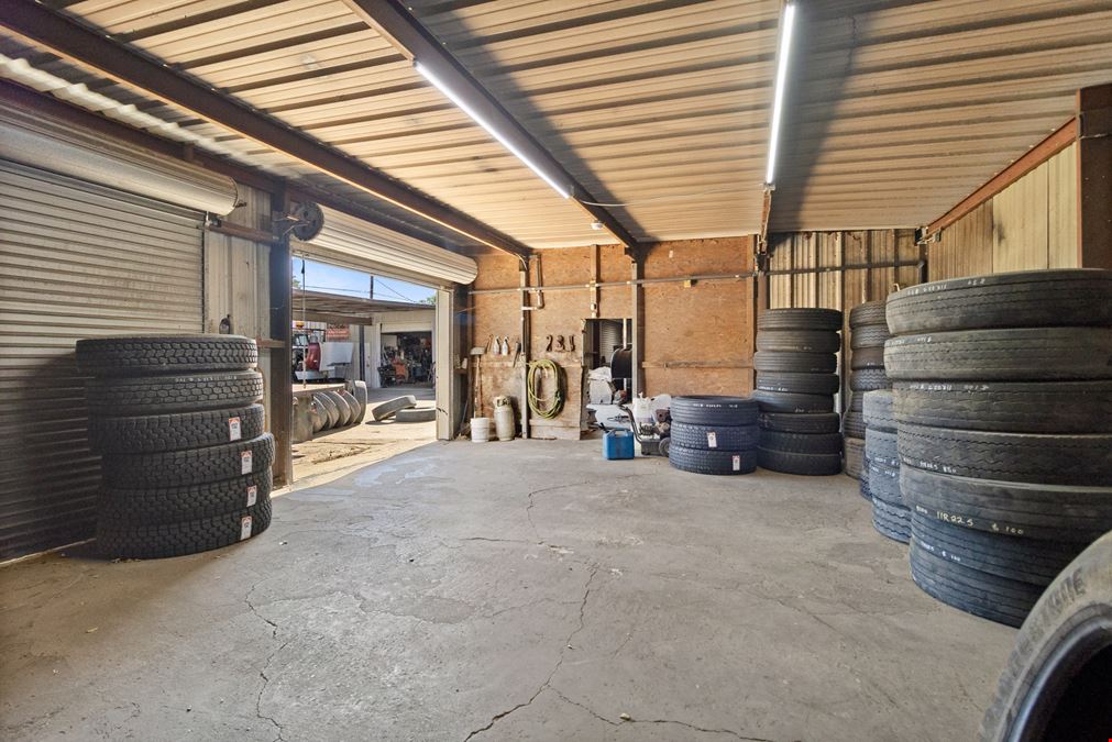 Turnkey Tire & Auto Service Property for Sale | Fully Operational Facility with Prime Hwy 75 Frontage – Willis, TX