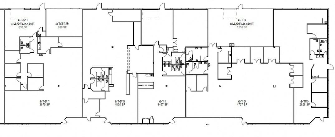Preview of Retail space for Rent at 6701 E 41st St