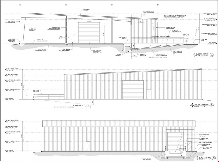 Under Construction Warehouse/Office Building