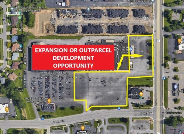 Preview of Retail space for Rent at 1460 French Road