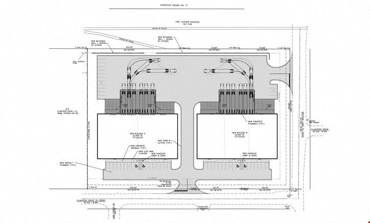 Two ±22,500 SF speculative industrial buildings just off I-77 | Columbia, SC