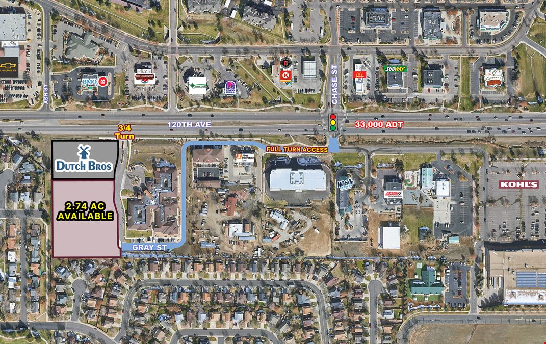 120th Avenue and Ash Street - SEC