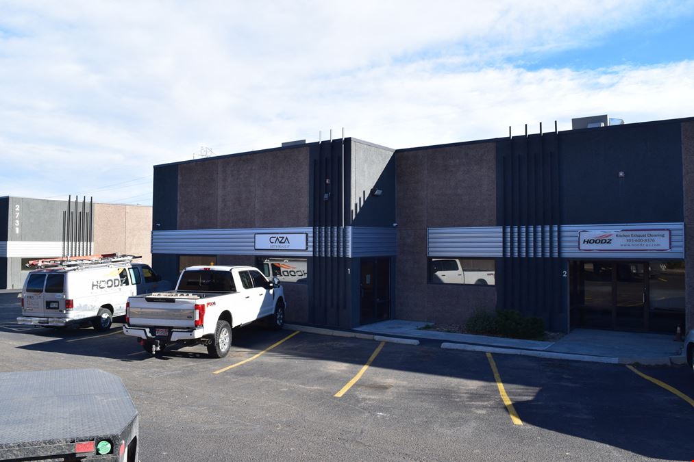 3,300 SF Warehouse space with an oversized drive-in door