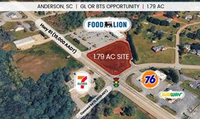Signalized Corner Grocer-Outparcel