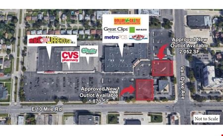 Preview of VacantLand space for Rent at 25005-25029 Van Dyke