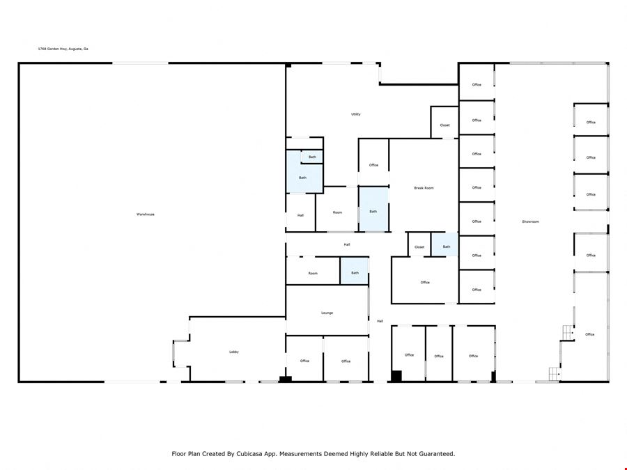 11,250 SF Flex/Showroom Space