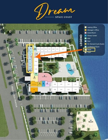 Preview of Retail space for Rent at 2825 South Washington Avenue