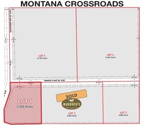 Montana Crossroads Subdivision Lot 1
