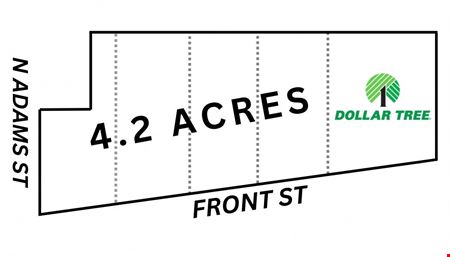 Preview of VacantLand space for Sale at 1511 East Front Street