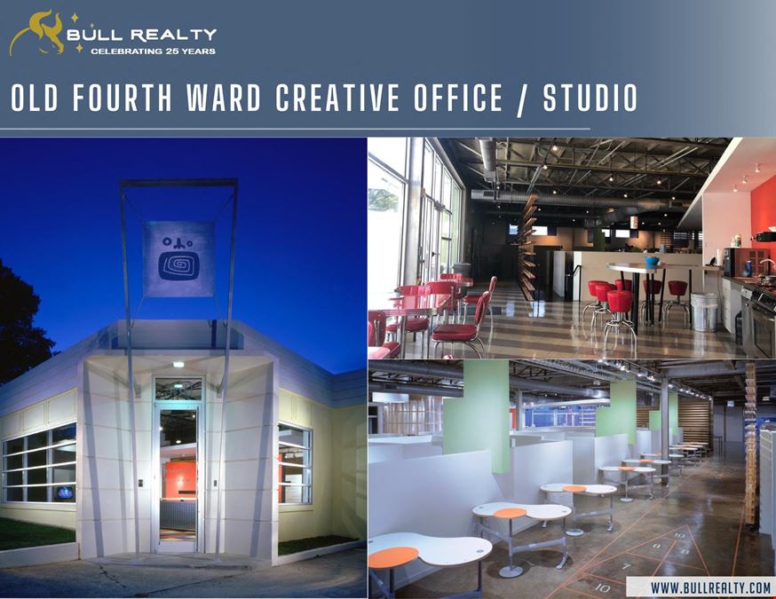 Old Fourth Ward Creative Office/Studio | ±9,980 SF
