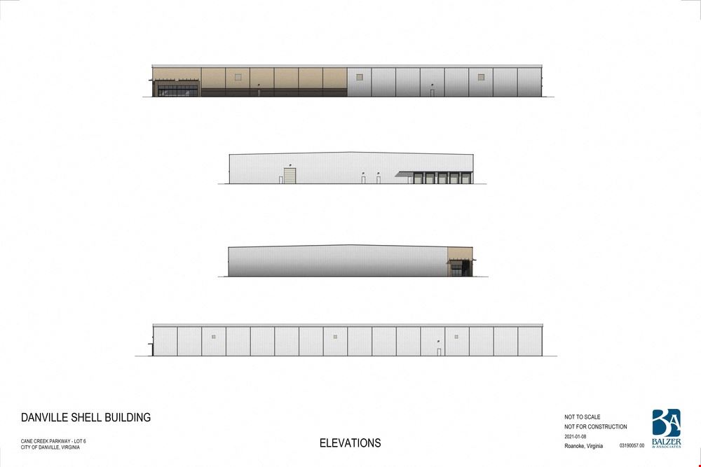 Cane Creek Centre Industrial Park – New Construction