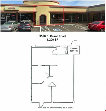 Preview of Retail space for Rent at 3502-3532 E Grant Road