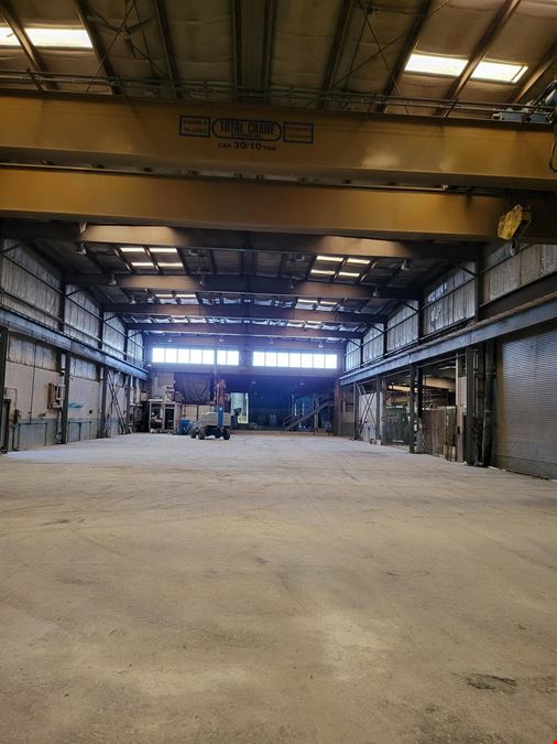 Industrial Building with Overhead Cranes