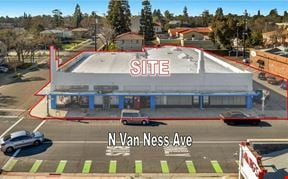 ±9,250 SF Freestanding Retail Building on Van Ness Avenue