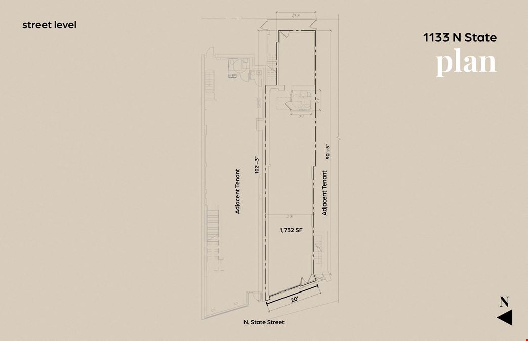 1127-1131-1133-1135 N State Street