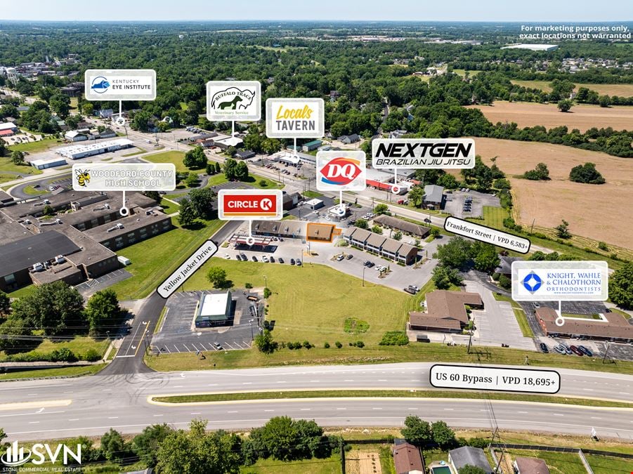 Newly Renovated Retail Space with Drive Through - Versailles, KY