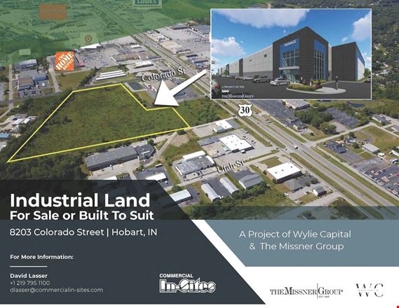 Preview of Industrial space for Rent at 8203 Colorado Street