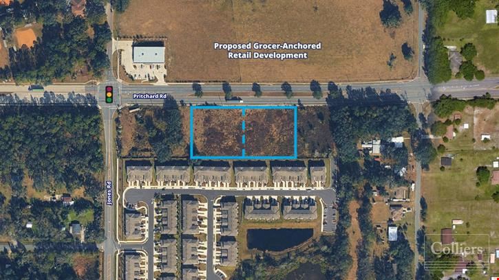 Pritchard Rd Retail Parcels at Jones Rd
