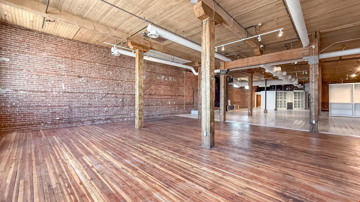 High profile commercial space available in the Old Cannery Building.
