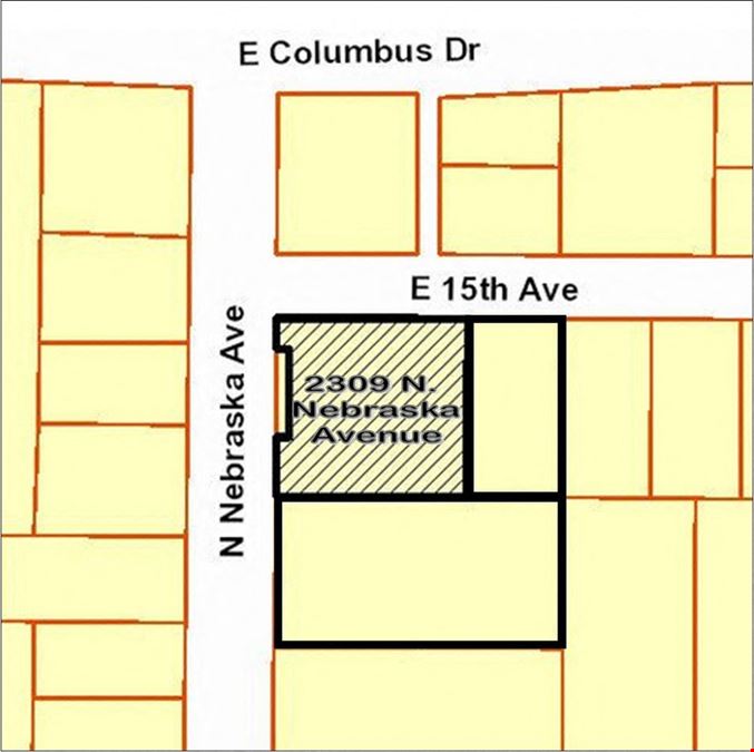 2305 Nebraska Avenue | Commercial Land with 864 SF Office Space | Available for LEASE and for SALE