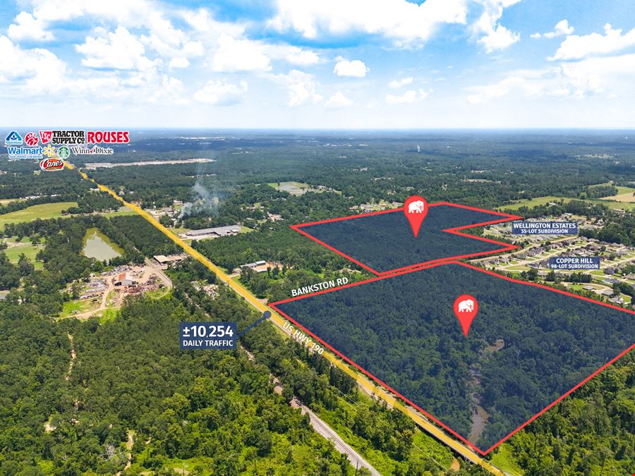 76-Acre Development Tract ±2 miles from I-12 & I-55