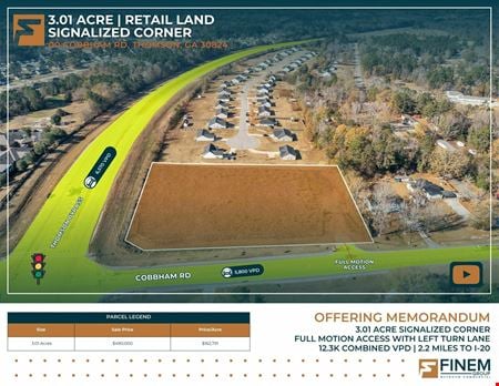 Preview of VacantLand space for Sale at 00 Cobbham Road
