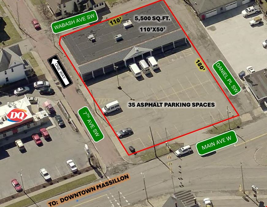 5,500 SQ.FT. RETAIL BUILDING FOR LEASE