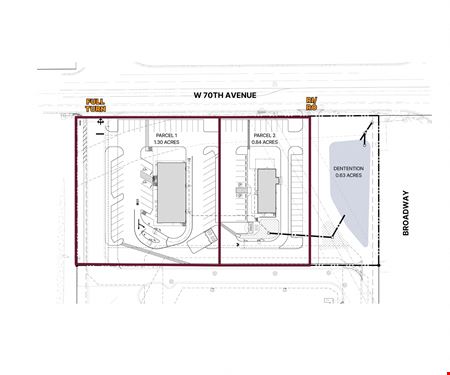 Preview of commercial space at 70th Avenue and Broadway