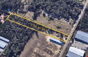 Improved / Secured Land - 2.84 AC