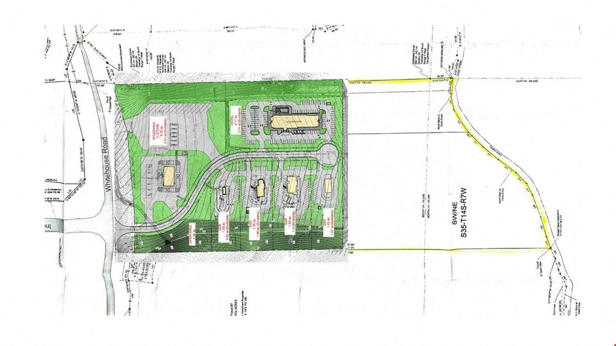Commercial Pads plus +/-15 Acres County  - Jasper