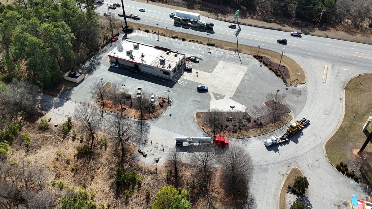 Under Construction- Prime Retail Land Available on I-85