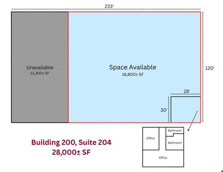 Preview of commercial space at 7380 Philips Hwy, Building 200