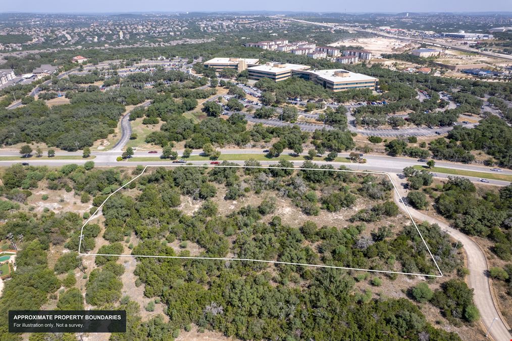 3.75 AC Development Site on Stone Oak Pkwy, Zoned C-3