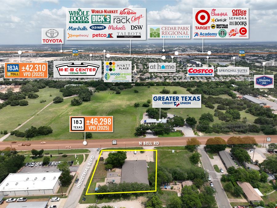 REIT Sale | Former La Petite | 46K VPD | Austin MSA | $160K HH Income