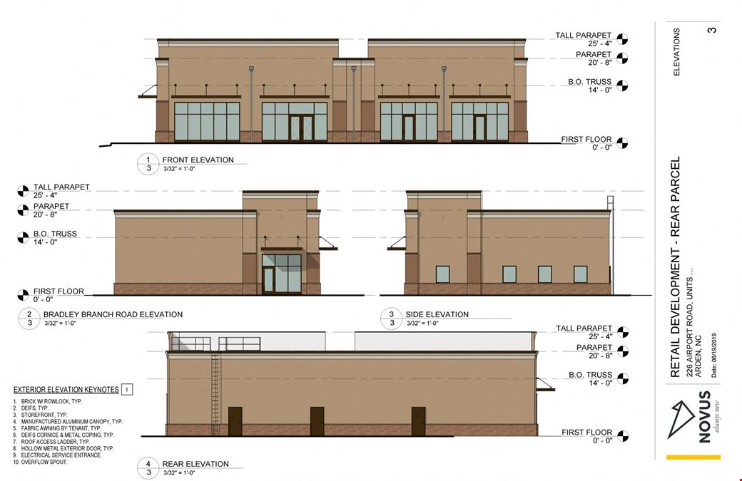 Thomas Plaza (Phase II) on Airport Road: Retail Pad or Build-to-Suit