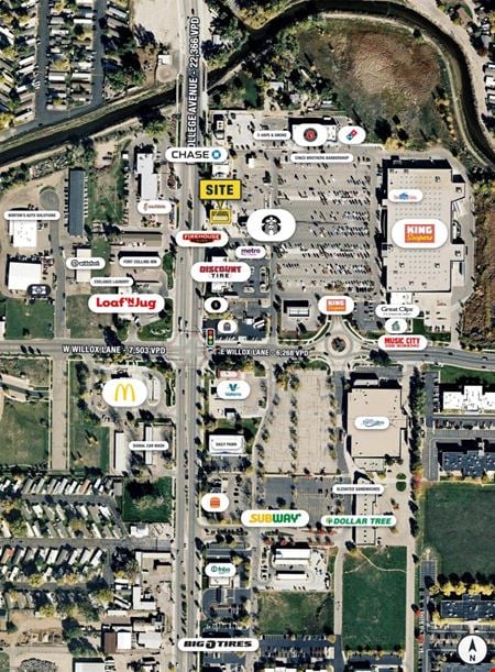 Preview of Retail space for Rent at 1880 N College Ave