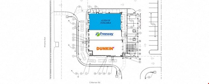 Hard Corner Retail Space for Lease in Chandler